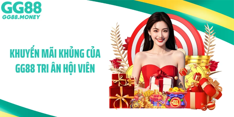 Khuyến mãi khủng của GG88 tri ân hội viên