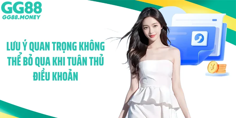 Lưu ý quan trọng không thể bỏ qua khi tuân thủ điều khoản